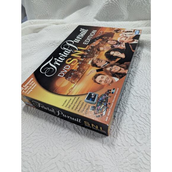 VINTAGE NEW, SEALED! TRIVIAL PURSUIT SNL EDITION+DVD! RARE, HTF COMPLETE SET! - Picture 7 of 8
